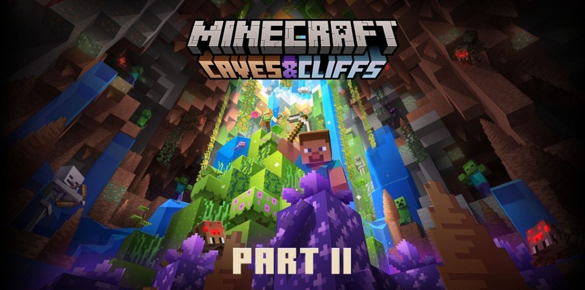 Aktualizacja Minecraft 1.18: Caves & Cliffs Part 2 oficjalnie wydana!