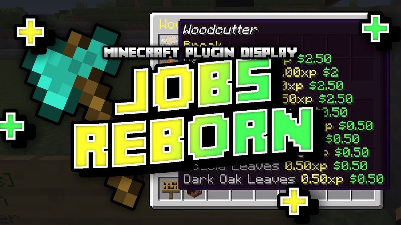 Jobs Reborn - dodaj prace dla graczy na swoim serwerze