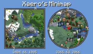 Xaero's Minimap Mod - Prosta minimapa do Minecrafta