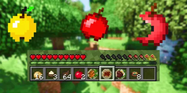 AppleSkin Mod - nowy pasek głodu do Minecraft
