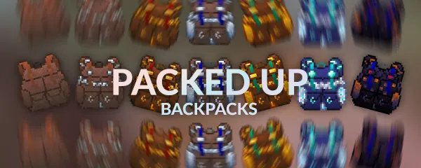 Modyfikacja Packed UP (backpacks) dla Minecraft 1.20 | 1.19 | 1.18 | 1.17 | 1.16 | 1.15 | 1.14 | 1.12